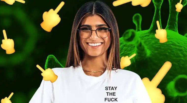 Mia Khalifa Asks Fans to #STAYTHEFUCKHOME amid Coronavirus Outbreak! Check out Pornhub Queen's Latest Picture